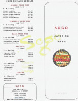 Sogo menu
