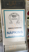 Omega Burgers outside