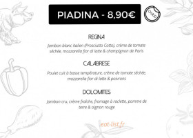 Brandolini Italian Snack menu