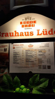 Brauhaus Lüdde menu