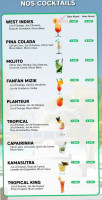 Tropik Foods menu