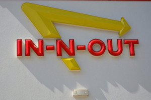 In-n-out Burger outside