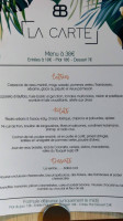 Au Bouchon Basque menu