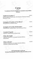 Bocelli menu
