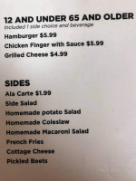 Carlyle's menu