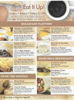 Eat It Up Cafe menu