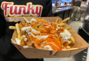 Funky Fries And Burgers food