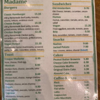 Croque Madame Gluten Free Food menu