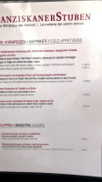 Franziskanerstuben menu