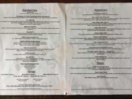 Alibi Grill menu