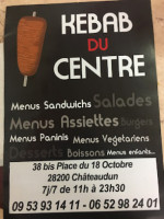 Kebab Du Centre Châteaudun food