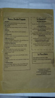 La Taverna Dei Corsari menu