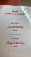 El Boss Del Taco menu