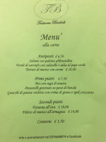 Trattoria Benlodi menu