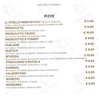Nostra Manera Trattoria Della Pizza menu