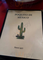 Poquito De Mexico menu