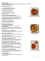 The Asian Kitchen menu