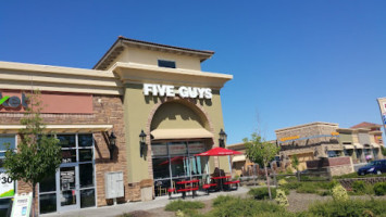 Five Guys Burgers and Fries inside