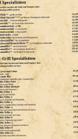 Artos Griechisches menu