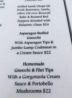 Dipaolo's menu