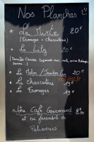 Le Café De Lily menu