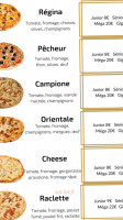Delice Pizza menu