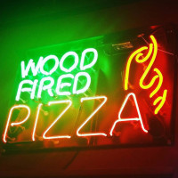 Brimstone Wood Fired Pizza food