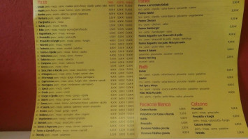 La Nuova Sharm menu