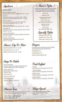 Marcos Mexican menu