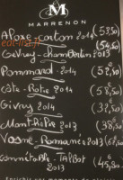 Café Au Bon Coin menu