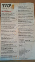 Tap 25 menu