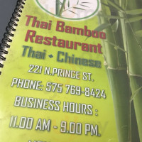 Thai Bamboo inside