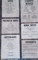 Rel Lodge Grill menu