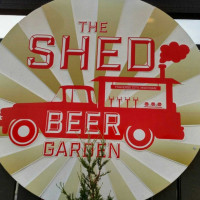 The Shed Beer Garden inside