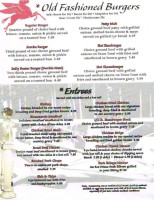 Doug's Grill menu