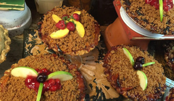 Penza's Pies at the Red Barn Cafe food