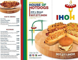 International House Of Hot Dogs food