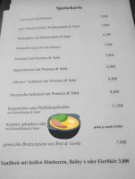 Gaststätte Kiessling Erlau menu