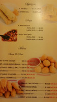 Ruby Chinese Restaurant menu