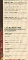 Mc Alister's Deli menu