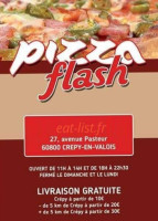 Pizza Flash menu