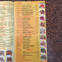 Chuan Wei Chinese menu