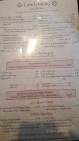 Kozy Korner menu