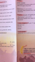 Pizzeria Mare Rosso Pizza E Kebab D'asporto Di Abdelaziz Said menu