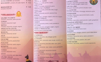 Pizzeria Mare Rosso Pizza E Kebab D'asporto Di Abdelaziz Said menu
