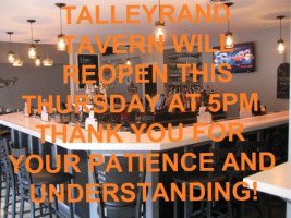 Talleyrand Tavern food
