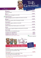 Le Troll Gourmand menu