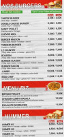 Fancy Grill menu