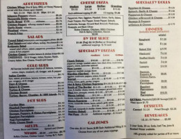 Ronzoni Pizzeria menu
