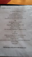 Le 23 Grande Rue Epicerie Fine Café menu